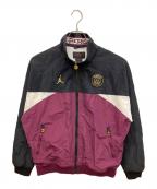 JORDANジョーダン）の古着「PSG FULLZIP JACKET　ジップジャケット」｜ブラック