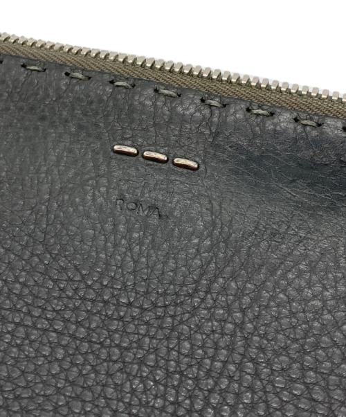 FENDI（フェンディ）FENDI (フェンディ) セレリア クラッチバッグ / セカンドバッグ グレーの古着・服飾アイテム