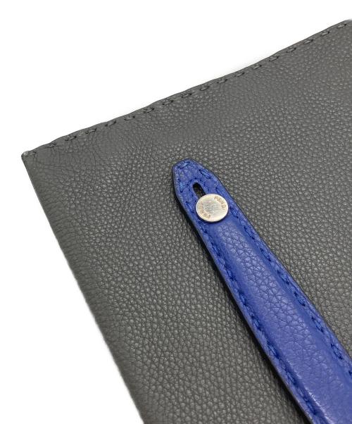 FENDI（フェンディ）FENDI (フェンディ) セレリア クラッチバッグ / セカンドバッグ グレーの古着・服飾アイテム