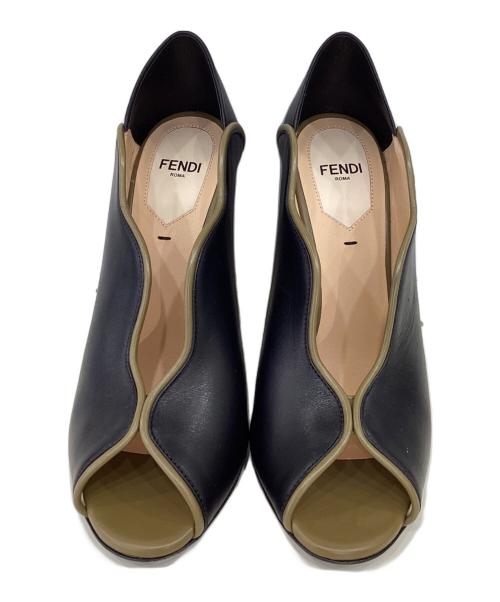 FENDI（フェンディ）FENDI (フェンディ) パンプス ブラック サイズ:36 1/2の古着・服飾アイテム