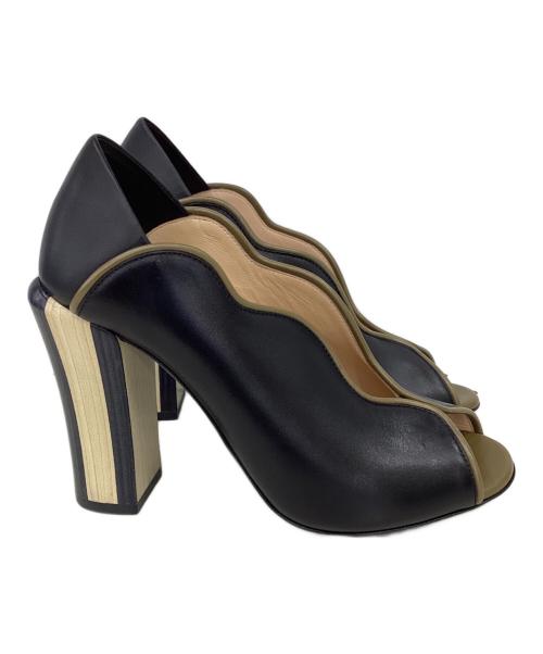 FENDI（フェンディ）FENDI (フェンディ) パンプス ブラック サイズ:36 1/2の古着・服飾アイテム