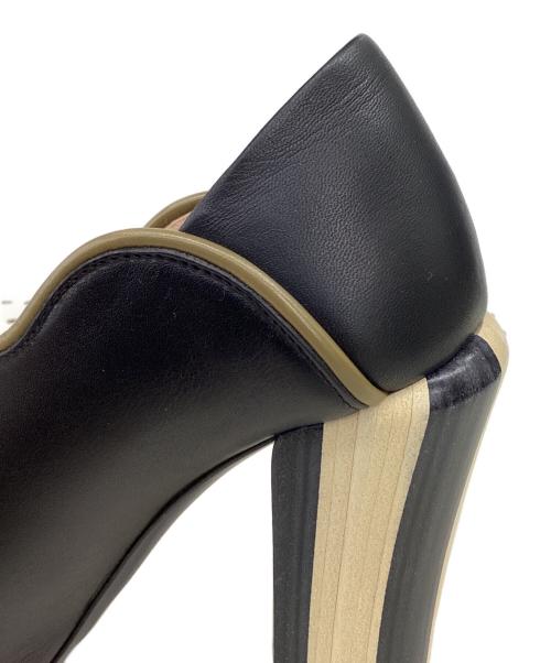 FENDI（フェンディ）FENDI (フェンディ) パンプス ブラック サイズ:36 1/2の古着・服飾アイテム