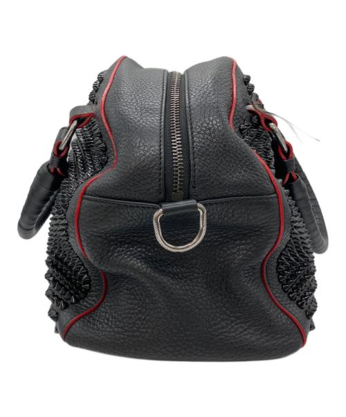 Christian Louboutin（クリスチャン・ルブタン）Christian Louboutin (クリスチャン・ルブタン) パネトーネ スモール スパイクスタッズハンドバッグ ブラックの古着・服飾アイテム