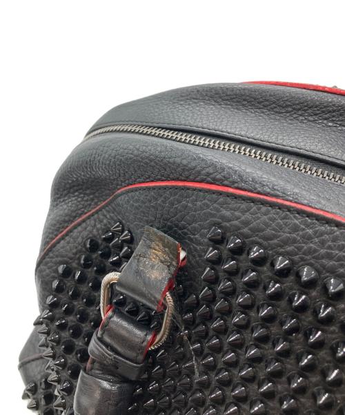 Christian Louboutin（クリスチャン・ルブタン）Christian Louboutin (クリスチャン・ルブタン) パネトーネ スモール スパイクスタッズハンドバッグ ブラックの古着・服飾アイテム