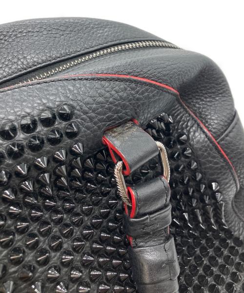 Christian Louboutin（クリスチャン・ルブタン）Christian Louboutin (クリスチャン・ルブタン) パネトーネ スモール スパイクスタッズハンドバッグ ブラックの古着・服飾アイテム