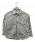 MHL（エムエイチエル）の古着「PYJAMA STRIPE COTTON　ストライプシャツ」｜グレー