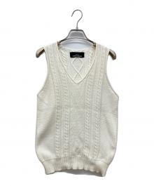 tricot COMME des GARCONS（トリココムデギャルソン）の古着「ニットベスト」｜ホワイト