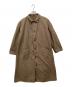 nest Robe（ネストローブ）の古着「スーピマコットンアトリエコート　ステンカラーコート」｜ブラウン