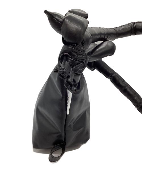 olend（オレンド）olend (オレンド) VEGAN LEATHER MICRO ONA ブラックの古着・服飾アイテム