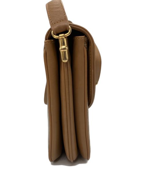 CELINE（セリーヌ）CELINE (セリーヌ) OLD／オールド マカダム柄ショルダーバッグ ブラウンの古着・服飾アイテム