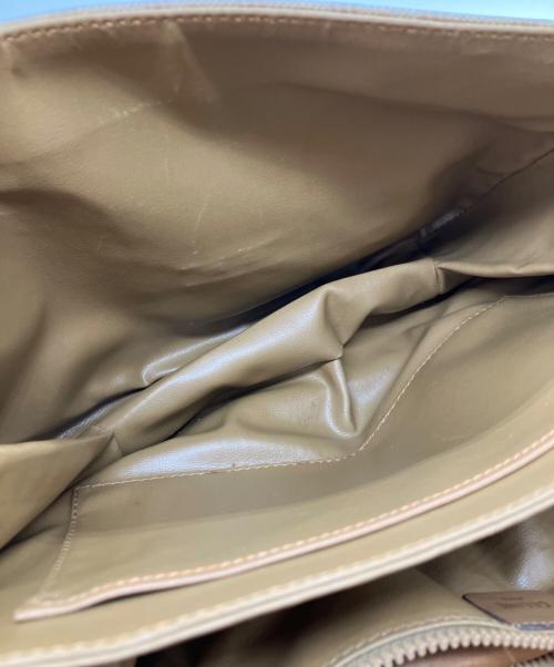 CELINE（セリーヌ）CELINE (セリーヌ) OLD／オールド マカダム柄ショルダーバッグ ブラウンの古着・服飾アイテム