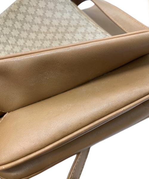 CELINE（セリーヌ）CELINE (セリーヌ) OLD／オールド マカダム柄ショルダーバッグ ブラウンの古着・服飾アイテム