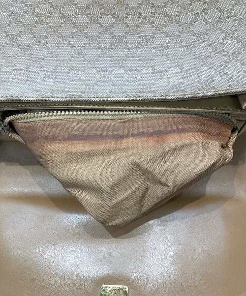 CELINE（セリーヌ）CELINE (セリーヌ) OLD／オールド マカダム柄ショルダーバッグ ブラウンの古着・服飾アイテム