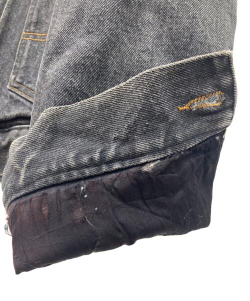 POLO RALPH LAUREN（ポロ・ラルフローレン）POLO RALPH LAUREN (ポロ・ラルフローレン) ブランケット裏地デニムジャケット ブラック サイズ:Mの古着・服飾アイテム