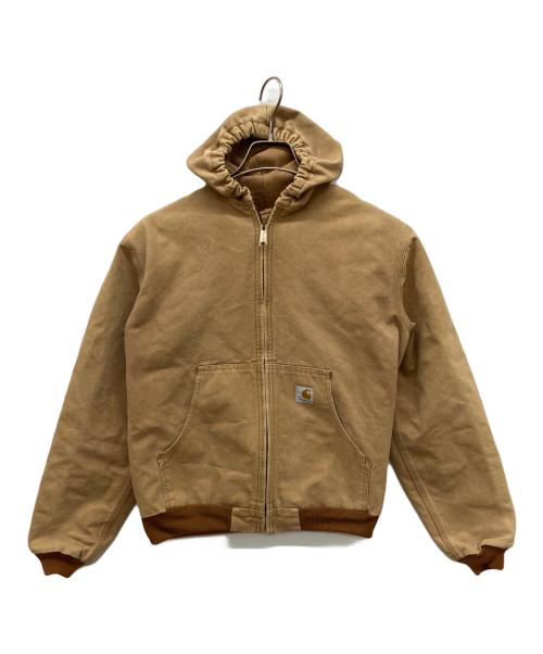 CarHartt（カーハート）CarHartt (カーハート) アクティブジャケット　ジップアップジャケット ベージュ サイズ:XLの古着・服飾アイテム