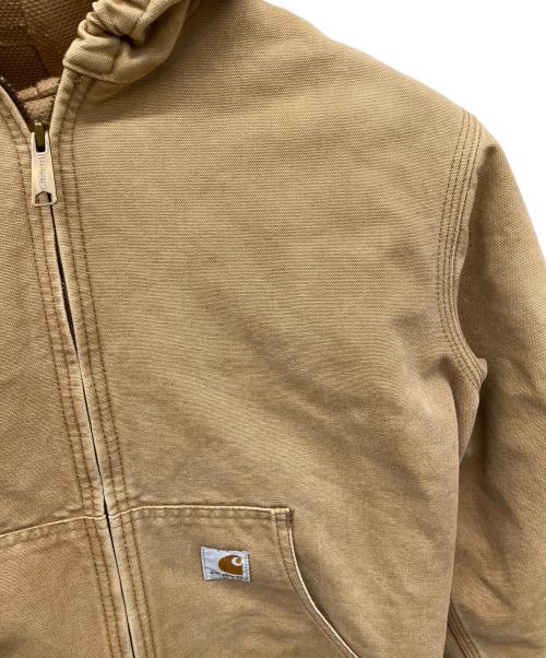 CarHartt（カーハート）CarHartt (カーハート) アクティブジャケット　ジップアップジャケット ベージュ サイズ:XLの古着・服飾アイテム