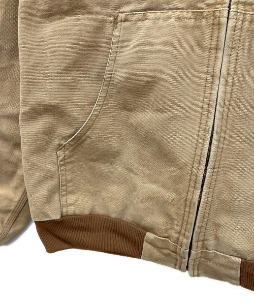 CarHartt（カーハート）CarHartt (カーハート) アクティブジャケット　ジップアップジャケット ベージュ サイズ:XLの古着・服飾アイテム