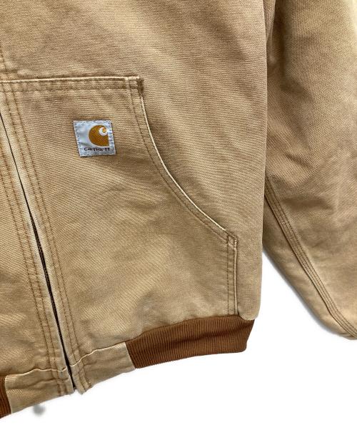 CarHartt（カーハート）CarHartt (カーハート) アクティブジャケット　ジップアップジャケット ベージュ サイズ:XLの古着・服飾アイテム