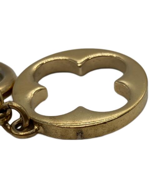 LOUIS VUITTON（ルイ ヴィトン）LOUIS VUITTON (ルイ ヴィトン) フルール ドゥ モノグラム　バッグ チャーム チェーン  ゴールドの古着・服飾アイテム