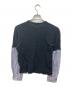 COMME des GARCONS HOMME (コムデギャルソン オム) 切替ニット ネイビー サイズ:S：6000円