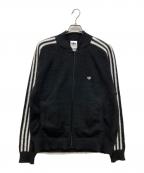 adidasアディダス）の古着「ORI KNIT A15 トラックジャケット」｜ブラック