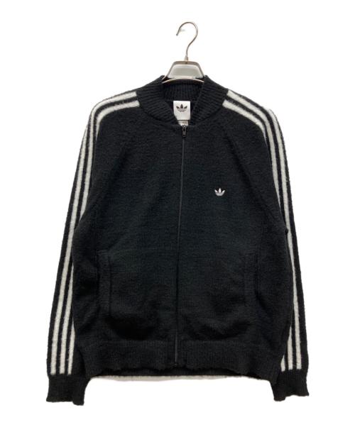 adidas（アディダス）adidas (アディダス) ORI KNIT A15 トラックジャケット ブラック サイズ:Mの古着・服飾アイテム