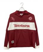 TENBOXテンボックス）の古着「Convertible Game Shirt　ゲームシャツ」｜ワインレッド