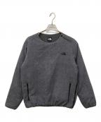 THE NORTH FACEザ ノース フェイス）の古着「Mirage Thermal CW L Z 002　ミラージュサーマルクルー　スウェット」｜グレー