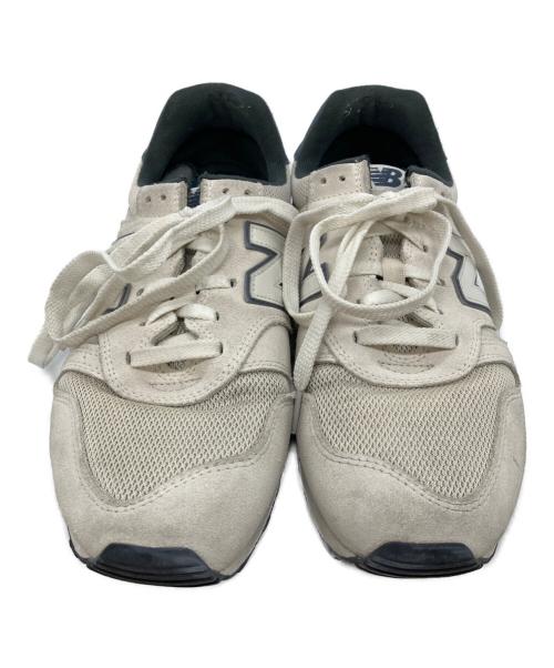 NEW BALANCE（ニューバランス）NEW BALANCE (ニューバランス) ローカットスニーカー アイボリー サイズ:28の古着・服飾アイテム