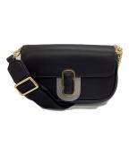 MARC JACOBSマークジェイコブス）の古着「THE LEATHER J MARC BAG ショルダーバッグ クロスボディバッグ」｜ブラック