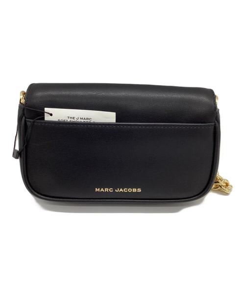 MARC JACOBS（マークジェイコブス）MARC JACOBS (マークジェイコブズ) THE LEATHER J MARC BAG ショルダーバッグ クロスボディバッグ ブラックの古着・服飾アイテム