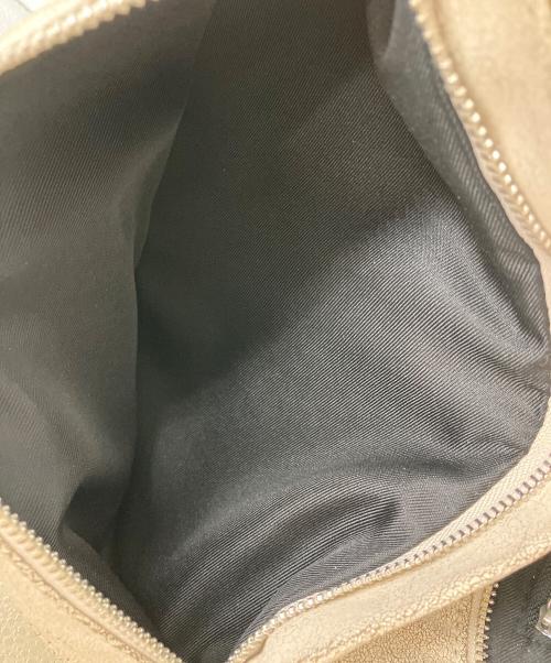 ZARA（ザラ）ZARA (ザラ) エクリュカラーダメージ加工ショルダーバッグ ホワイトの古着・服飾アイテム