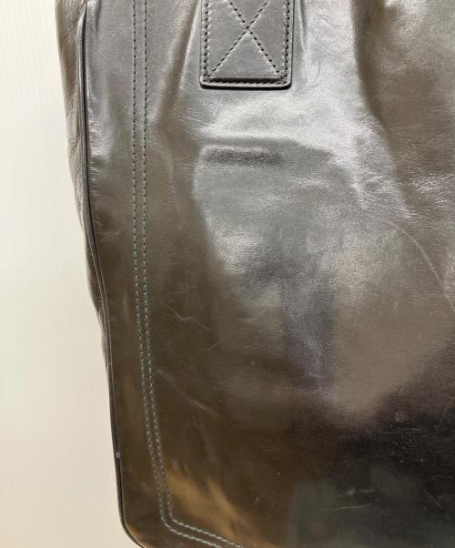 BALLY（バリー）BALLY (バリー) レザーハンドバッグ ブラックの古着・服飾アイテム