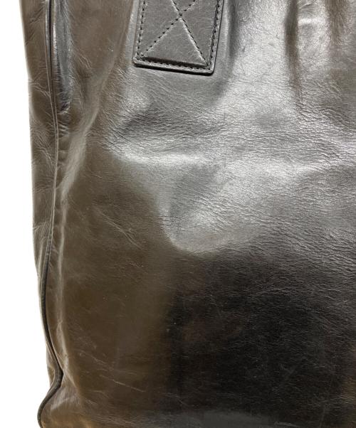 BALLY（バリー）BALLY (バリー) レザーハンドバッグ ブラックの古着・服飾アイテム