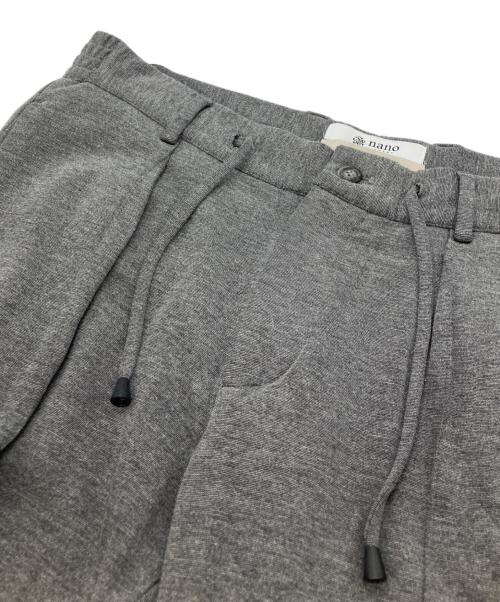 giab's ARCHIVIO（ジャブス アルキヴィオ）giab's ARCHIVIO (ジャブス アルキヴィオ) nano・universe (ナノ・ユニバース) MASACCIO マサッチョ ストレッチパンツ グレー サイズ:44の古着・服飾アイテム