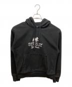 stussyステューシー）の古着「sportswear hooded sweat」｜ブラック
