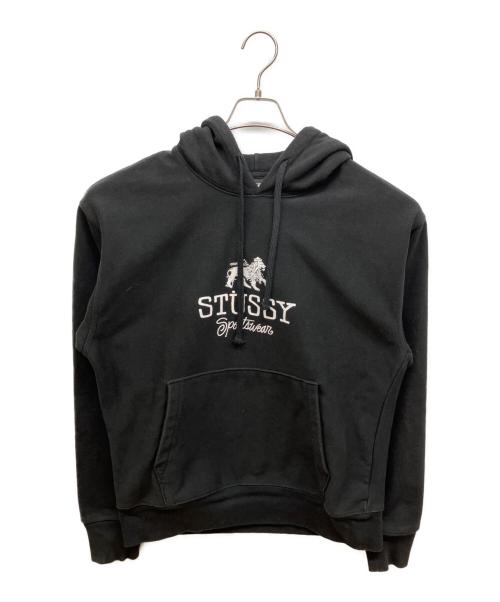 stussy（ステューシー）stussy (ステューシー) sportswear hooded sweat ブラック サイズ:Mの古着・服飾アイテム