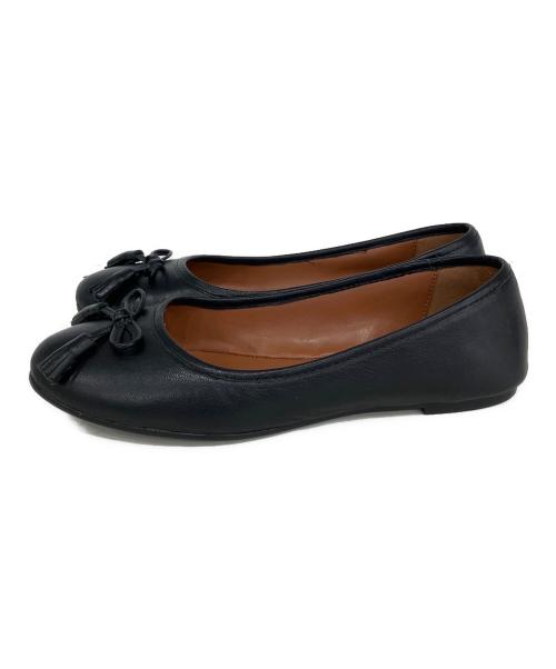 COACH（コーチ）COACH (コーチ) フラットパンプス ブラック サイズ:US 5.5Cの古着・服飾アイテム