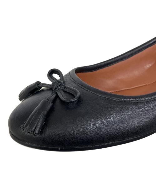 COACH（コーチ）COACH (コーチ) フラットパンプス ブラック サイズ:US 5.5Cの古着・服飾アイテム