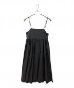 room306ルームサンマルロクコンテンポラリー）の古着「Gather Flare Camisole One-piece」｜グレー