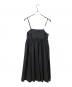 room306 (ルームサンマルロクコンテンポラリー) Gather Flare Camisole One-piece グレー サイズ:S：4000円