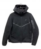 NIKEナイキ）の古着「フルジップ ウィンドランナー パーカー」｜ブラック