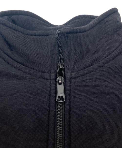 CarHartt（カーハート）CarHartt (カーハート) ハーフジップ アメリカンスクリプト スウェット ブラック サイズ:XLの古着・服飾アイテム