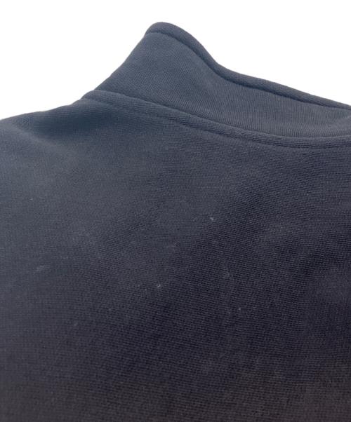 CarHartt（カーハート）CarHartt (カーハート) ハーフジップ アメリカンスクリプト スウェット ブラック サイズ:XLの古着・服飾アイテム