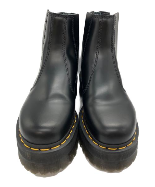 Dr.Martens（ドクターマーチン）Dr.Martens (ドクターマーチン) Y's (ワイズ) バックジップサイドゴアブーツ　厚底ブーツ ブラック サイズ:UK5の古着・服飾アイテム
