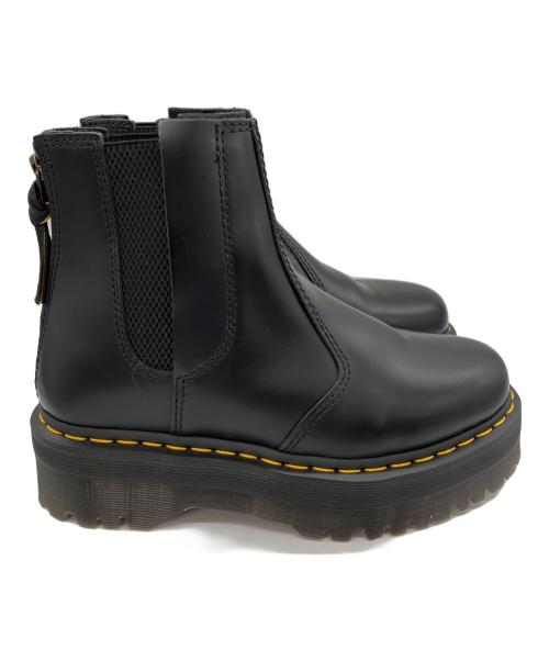 Dr.Martens（ドクターマーチン）Dr.Martens (ドクターマーチン) Y's (ワイズ) バックジップサイドゴアブーツ　厚底ブーツ ブラック サイズ:UK5の古着・服飾アイテム