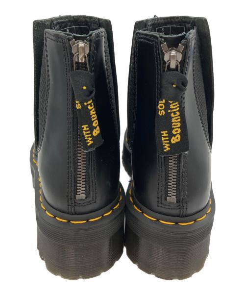 Dr.Martens（ドクターマーチン）Dr.Martens (ドクターマーチン) Y's (ワイズ) バックジップサイドゴアブーツ　厚底ブーツ ブラック サイズ:UK5の古着・服飾アイテム