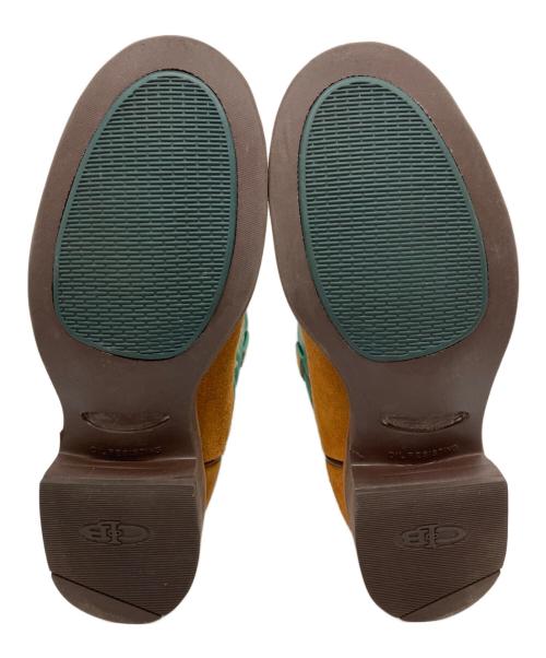 LUCCHESE（ルケーシー）LUCCHESE (ルケーシー) 2000 ウェスタンブーツ　ルディ刺繍ブーツ ブラウン サイズ:SIZE 7の古着・服飾アイテム