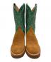 LUCCHESE (ルケーシー) 2000 ウェスタンブーツ　ルディ刺繍ブーツ ブラウン サイズ:SIZE 7：18000円