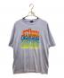 stussy（ステューシー）の古着「ロゴTシャツ」｜ブルー